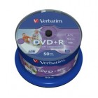 Verbatim - Scatola 50 DVD+R - stampabile - 43512 - 4,7GB