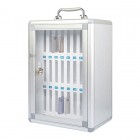 Armadietto portacellulare - 24 posti - 26 x 19 x 38,5 cm - grigio - Iternet