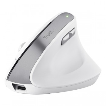 Mouse Ergonomico Bayo II wireless - bianco - Trust Mouse Ergonomico Bayo II wireless - bianco - Trust