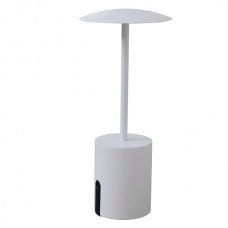 Lampada da tavolo Rocket - a led - alluminio - bianco - King Collection