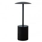 Lampada da tavolo Rocket - a led - alluminio - nero - King Collection Lampada da tavolo Rocket - a led - alluminio - nero - King Collection