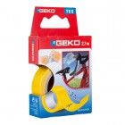 Nastro adesivo telato Tex - 19 mm x 2,7 m - giallo - Geko