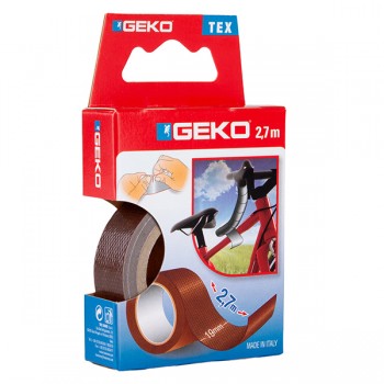 Nastro adesivo telato Tex - 19 mm x 2,7 m - marrone - Geko