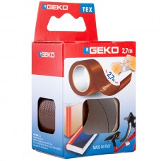 Nastro adesivo telato Tex - 38 mm x 2,7 m - marrone - Geko