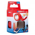 Nastro adesivo telato Tex - 38 mm x 2,7 m - rosso - Geko Nastro adesivo telato Tex - 38 mm x 2,7 m - rosso - Geko