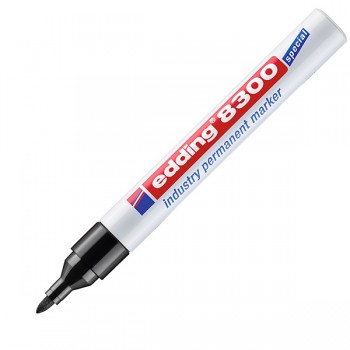 Marcatore industriale 8300 - permanente – 1,5 a 3 mm - nero – Edding