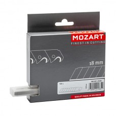Lama a spezzare - 18 mm - rivestimento titanio - Mozart - conf. 10 pezzi Lama a spezzare - 18 mm - rivestimento titanio - Mozart - conf. 10 pezzi
