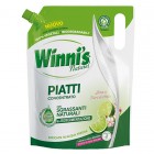 Detersivo piatti ecoformato - concentrato - 900 ml - lime e fiori di mela - Winni's