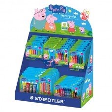Peppa Pig collection - articoli assortiti - Staedtler - expo 38 pezzi Peppa Pig collection - articoli assortiti - Staedtler - expo 38 pezzi