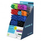 Penna sfera Vizz - punta M - colori assortiti - Schneider - expo 185 pezzi Penna sfera Vizz - punta M - colori assortiti - Schneider - expo 185 pezzi
