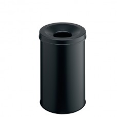 Cestino gettacarte SAFE - tondo - autoestinguente - nero - 30 L - Durable Cestino gettacarte SAFE - tondo - autoestinguente - nero - 30 L - Durable