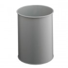 Cestino gettacarte - tondo - metallo - grigio - 15 L - Durable Cestino gettacarte - tondo - metallo - grigio - 15 L - Durable
