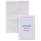 Buste autoadesive Iesti Strip - PVC - A5 - trasparente - Sei Rota - conf. 5 pezzi