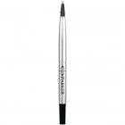 Refill roller Quink standard - punta media - metallo - nero - Parker