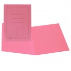 Cartelline semplici - con stampa - cartoncino Manilla 145 gr - 25x34 cm - rosa - Cartotecnica del Garda - conf. 100 pezzi