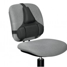 Supporto lombare ergonomico - 38x37x5 cm - nero - Fellowes Supporto lombare ergonomico - 38x37x5 cm - nero - Fellowes