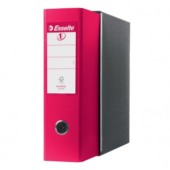 Registratore Eurofile G53 - dorso 8 cm - commerciale 23x30 cm - fucsia - Esselte