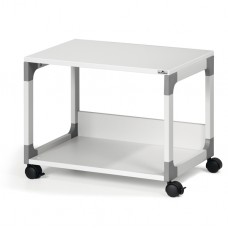 Mobile/carrello Multifunzione System 48 - 60 x 43,2 x 47,7 cm - 2 ripiani - con ruote - grigio - Durable