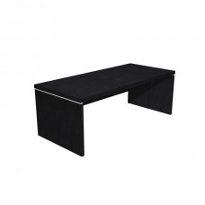 Scrivania direzionale Prestige - 210 x 90 x 74 cm - nero venato