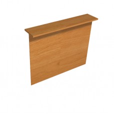 Sopralzo reception per scrivanie Easy - 140 x 30 x 115 cm - noce chiaro Sopralzo reception per scrivanie Easy - 140 x 30 x 115 cm - noce chiaro