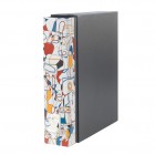 Registratore Dox 2 Infinity - dorso 8 cm - protocollo 23x34 cm - fantasia - Esselte Dox