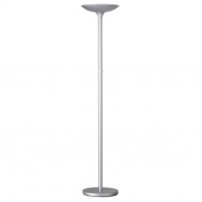 Lampada da terra Varialux - a led - base diametro 34 cm - H 180 cm - 23 W - grigio metal - Unilux