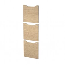 Set 3 ante per casellari Maxi Rainbow - con serratura - 36,8 x 36,8 cm - rovere Set 3 ante per casellari Maxi Rainbow - con serratura - 36,8 x 36,8 cm - rovere