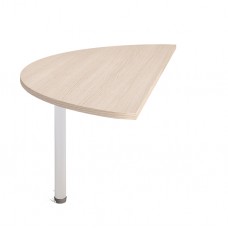 Terminale Agorà Direction 180° - per scrivania Compact - 160 x 70 x 73 cm - rovere Terminale Agorà Direction 180° - per scrivania Compact - 160 x 70 x 73 cm - rovere