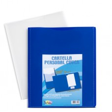 Cartella in PP Personal Cover - blu - 24 x 32 cm - conf. 5 pezzi