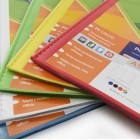 Portalistini personalizzabili Asso TI - 20 buste - 22 x 30 cm - colori assortiti - Sei Rota