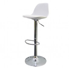 Sgabello Bobba - PPL acciaio cromato - 39 x 42 x 83 / 104 cm - bianco - Paperflow Sgabello Bobba - PPL acciaio cromato - 39 x 42 x 83 / 104 cm - bianco - Paperflow