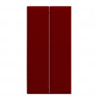 Pannello fonoassorbente Moody - 160 x 40 cm - rosso