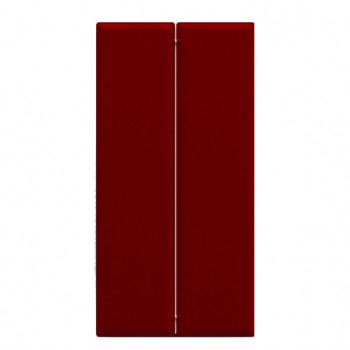 Pannello fonoassorbente Moody - 160 x 40 cm - rosso