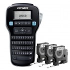 Promo pack etichettatrice Label Manager 160 - 3 nastri D1 12 mm nero / bianco inclusi - Dymo Promo pack etichettatrice Label Manager 160 - 3 nastri D1 12 mm nero / bianco inclusi - Dymo