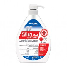 Sani Gel Med igienizzante mani - 600 ml - Sanitec