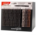 Fineliner Uni Pin - colori assortiti - Uni Mitsubishi - expo 240 pezzi Fineliner Uni Pin - colori assortiti - Uni Mitsubishi - expo 240 pezzi