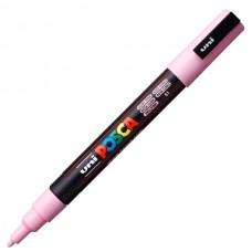 Marcatore a base d'acqua Uni Posca PC5M  - punta tonda media da 1,8mm a 2,5mm - rosa chiaro - Uni Mitsubishi