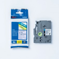 Brother - Nastro laminato pastello 12 mm - nero/blu - TZEMQ531 Brother - Nastro laminato pastello 12 mm - nero/blu - TZEMQ531