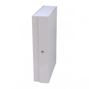Scatola progetto Glossy - dorso 8 cm - bianco - Starline